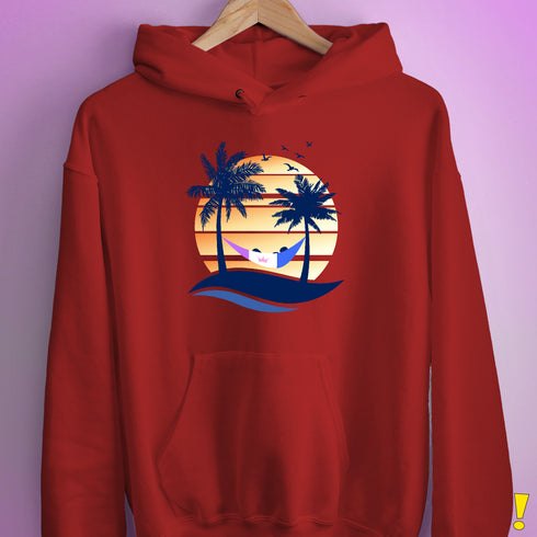 Drag Pride Hammock Summer Beach Sunset Hoodie
